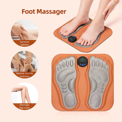 Smart 3D Electric Foot Massage Pad & Acupressure Circulation Mat