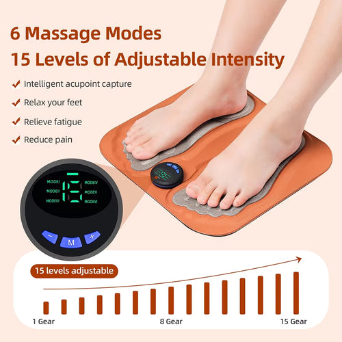 Smart 3D Electric Foot Massage Pad & Acupressure Circulation Mat