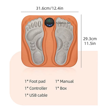 Smart 3D Electric Foot Massage Pad & Acupressure Circulation Mat
