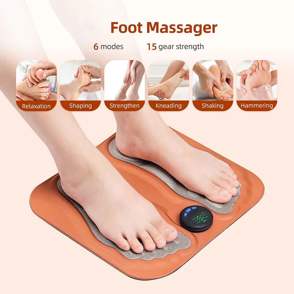 Smart 3D Electric Foot Massage Pad & Acupressure Circulation Mat